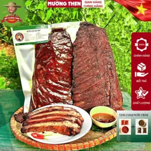 Dẻ Sườn Lợn Gác Bếp Chuẩn Vị Tây Bắc